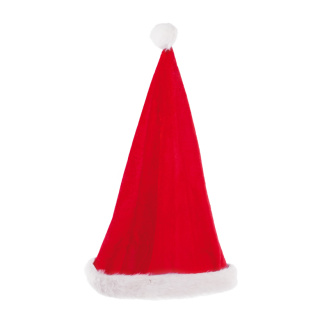Weihnachtsmannmütze Plüsch Größe:Ø 80cm, 110cm,  Farbe: rot/weiß