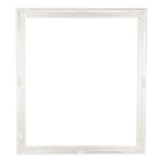 Rahmen,  Größe: 80x90cm, Farbe: weiß