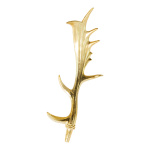 Antlers  - Material: plastic - Color: gold - Size:  X 50cm
