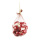 Toadstool 24pcs./bag - Material: plastic - Color: red/white - Size: 35-45cm