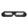 Brillen-Display Styropor Größe:70x20x15cm Farbe: schwarz   Info: SCHWER ENTFLAMMBAR