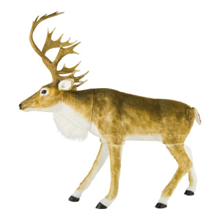 Reindeer  - Material: sectional hard foam material fake fur - Color: brown - Size:  X 170x190cm