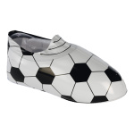 Football shoe inflatable, plastic 26x70cm Color: black/white