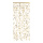 Folienplättchenvorhang Kunststoff     Groesse:80x170cm    Farbe:gold