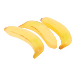 Banana 3pcs./bag, plastic 19x3,5cm Color: yellow