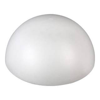 Boule polystyrène 1 pièce = deux moitiés     Taille: Ø 50cm    Color: blanc