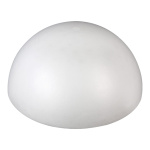 Styrofoam ball 1 piece = 2 halves Ø 50cm Color: white