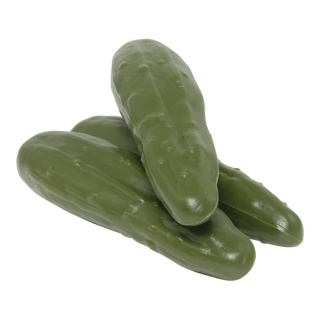 Cucumbers 3pcs./bag, plastic     Size: 5x18cm    Color: green
