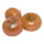 Oignon 3pcs./sachet, plastique     Taille: 7,5x6cm    Color: brun