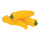 Peperoni 3Stck./Btl., Kunststoff     Groesse: 4x16cm    Farbe: gelb     #
