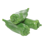 Peperoni 3Stck./Btl., Kunststoff Größe:4x16cm Farbe: grün...