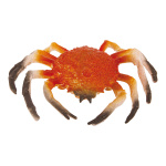 Crabe  plastique Color: orange/noir Size: 22x20cm