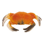 Crabe  plastique Color: orange/noir Size: 20x13cm