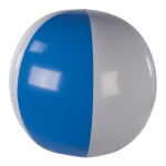 Balle de plage  plastique gonflable Color: bleu/blanc...