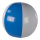 Strandball Kunststoff, aufblasbar     Groesse: Ø 60cm    Farbe: blau/weiß