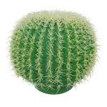 Cactus boule  plastique Color: vert Size: Ø 30cm