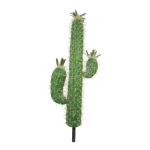 Saguaro cactus 3-fold - Material: plastic - Color: green...
