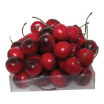 Cherries 48-fold - Material: foam - Color: red - Size: 25mm