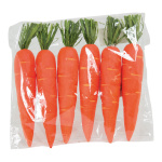 Carrot 6pcs./bag - Material: styrofoam - Color:...