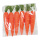 Carottes 6pcs./sachet styrofoam Color: orange/vert Size: 19x35cm