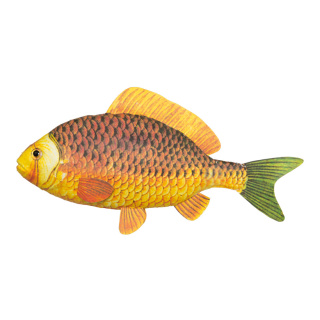 Tropical fish styrofoam printed     Size: 30x16cm    Color: yellow/brown