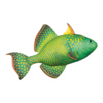 Tropenfisch,  Größe: 30x16cm, Farbe: grün