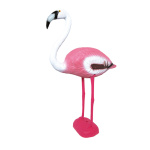 Flamingo stehend Kunststoff     Groesse: 83x60x20cm -...