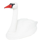 Swan  - Material: plastic - Color: white - Size: 80x34x41cm