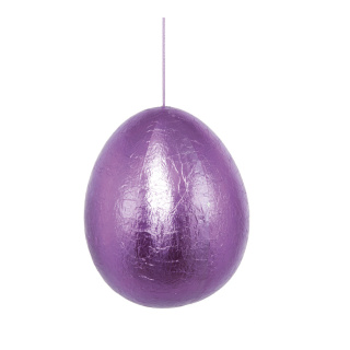 Osterei Styropor mit Folie überzogen Größe:Ø 30cm Farbe: violett