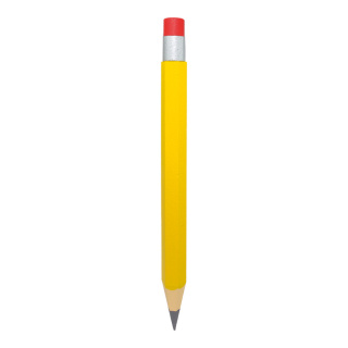 Bleistift Styropor     Groesse: 90cm - Farbe: gelb #