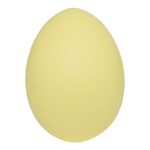 Easter egg styrofoam 20cm Color: yellow