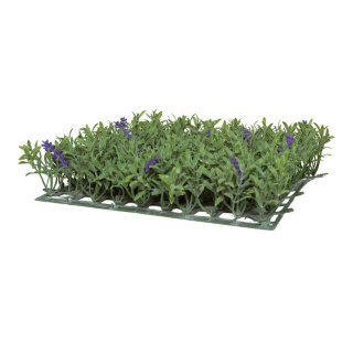 Lavendelpaneel Kunststoff Größe:25x25x6cm Farbe: violett/grün    #