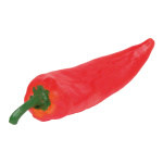Poivron  caoutchouc Color: rouge Size:  X 20cm