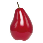 Birne mit Stiel,  Größe: 12x22cm, Farbe: rot