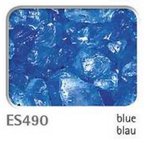 Glassteine 4-10mm, 5 kg Sack, blau