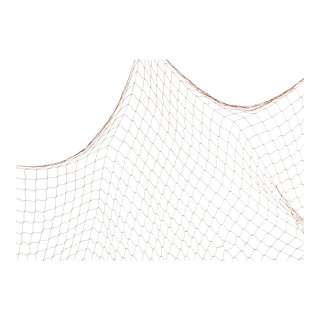 Netz »Adria« Baumwolle Größe:Maschen 5cm, 120x500cm Farbe: braun