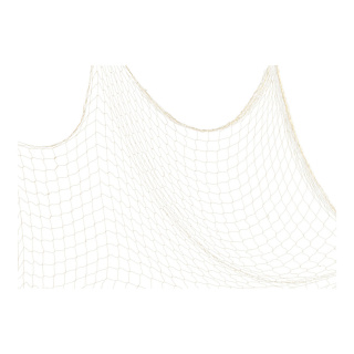 Netz »Adria« Baumwolle     Groesse: Maschen 5cm, 120x500cm - Farbe: natur