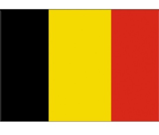 Flagge, Abmessung: 90x150cm,  Farbe: Belgien