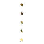 Foil star chain 10-fold - Material: metal foil - Color:...